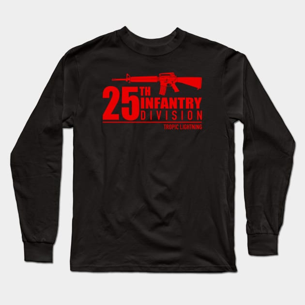 25th Infantry Division Long Sleeve T-Shirt by TCP